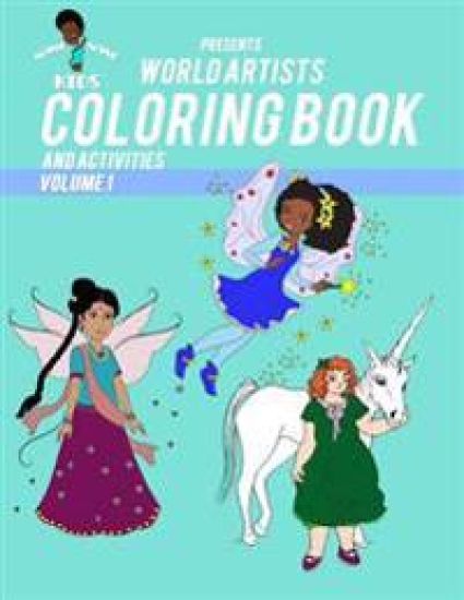 Nani Nani Kids: World Artist Coloring Book and Activities
