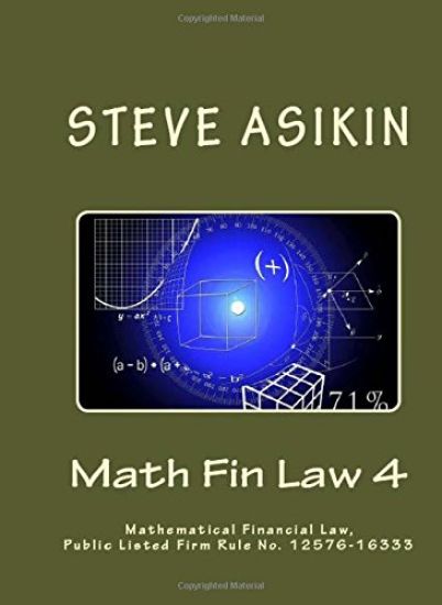 Math Fin Law 4: Mathematical Financial Law, Public Listed Firm Rule No. 12576-16333