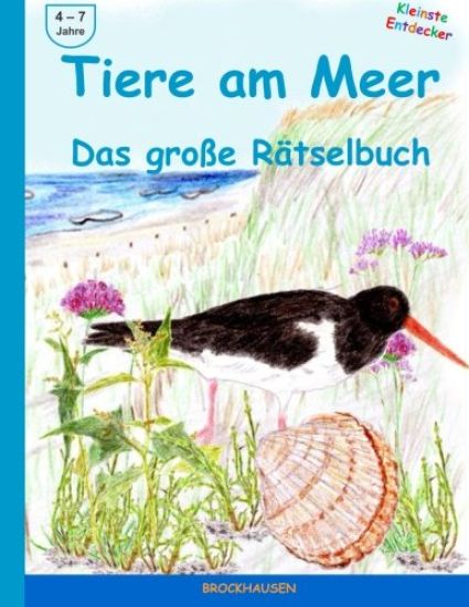 Tiere am Meer - Das große Rätselbuch: Farbausgabe