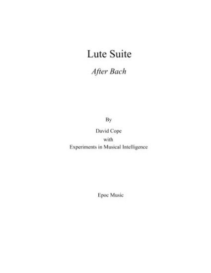 Lute Suite: After Bach