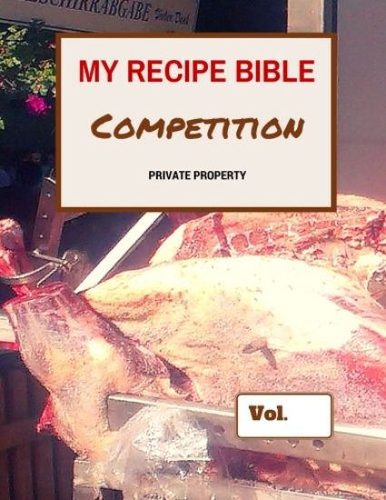 My Recipe Bible - Competition: Private property