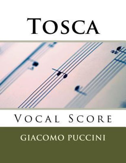 Tosca - vocal score (Italian and English): Ricordi edition