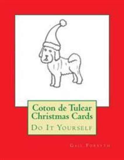 Coton de Tulear Christmas Cards: Do It Yourself