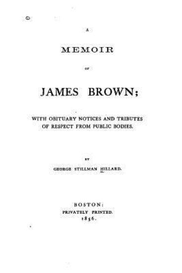 A Memoir of James Brown