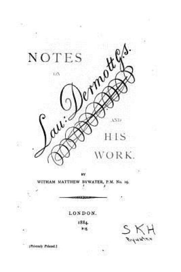 Notes on Lau, Dermott G.S. and His Work