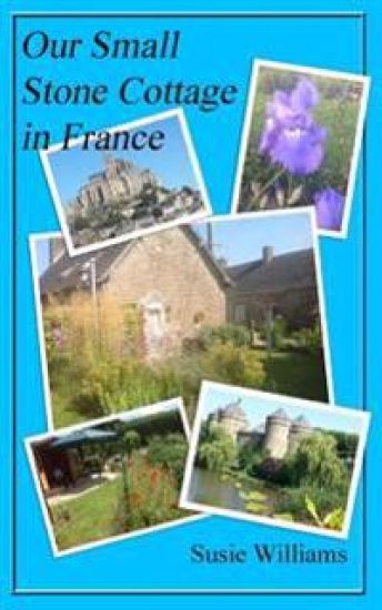 Our Small Stone Cottage in France: Black and White Version