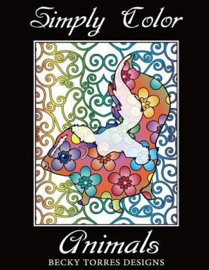 Simply Color Animals: Adult Coloring Book