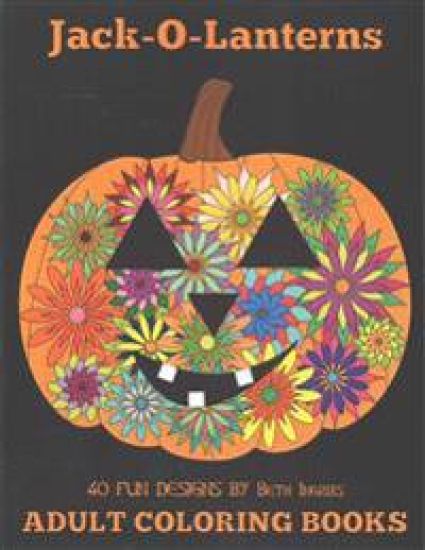 Adult Coloring Books: Jack-O-Lanterns