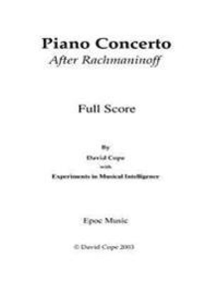 Piano Concerto (After Rachmaninoff)