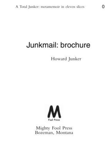 Junkmail: brochure