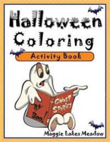 Halloween Coloring Activity Book