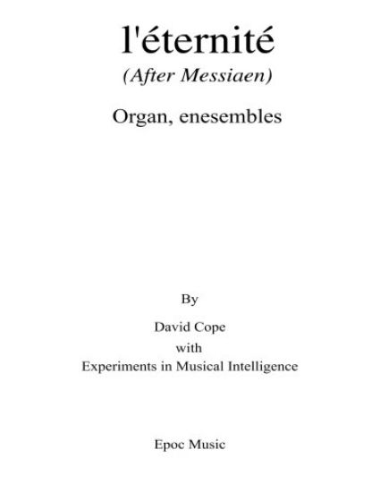 Messaien l'eternite: (After Messiaen)