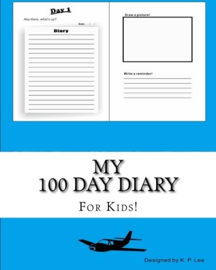 My 100 Day Diary (Blue cover)