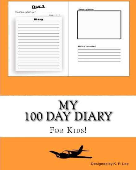My 100 Day Diary (Orange cover)