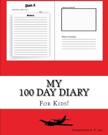 My 100 Day Diary (Red cover)