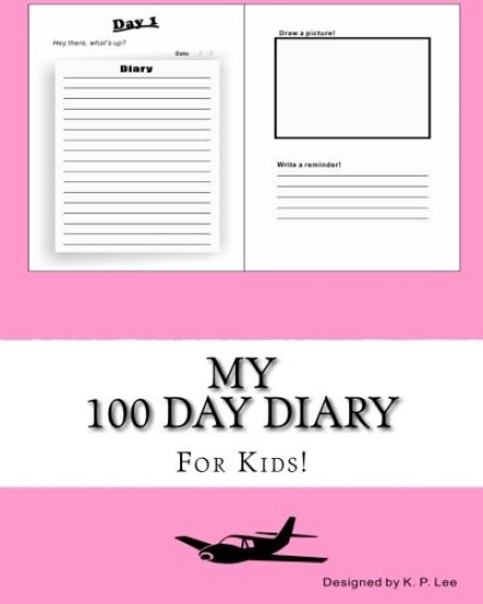My 100 Day Diary (Light Pink cover)