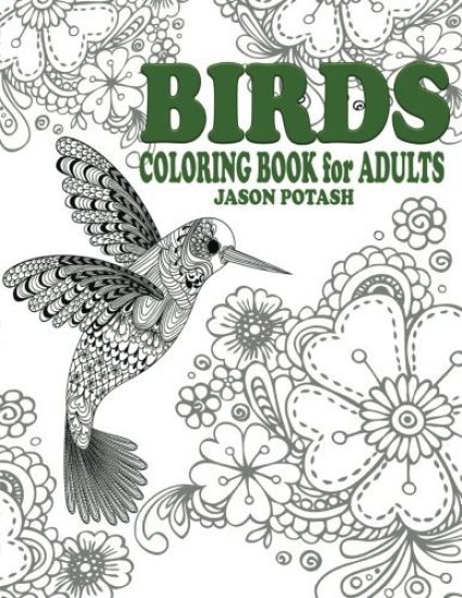 Birds Coloring Book For Adults