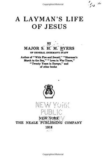 A Layman's Life of Jesus