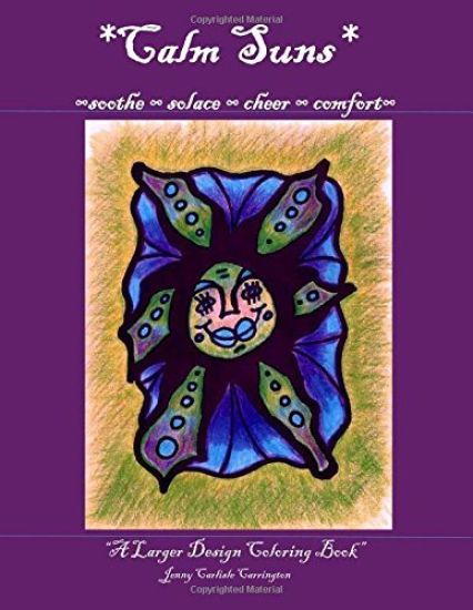 Calm Suns: Adult Coloring Book