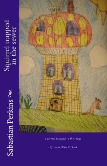 Squirrel trapped in the sewer