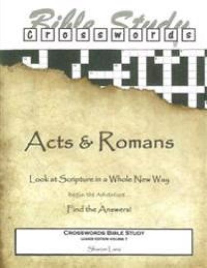 Crosswords Bible Study: Acts and Romans Leader Book