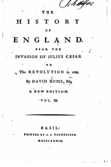 History of England, from the Invasion of Julius Caesar to the Revolution in 1688 (Volume 3)