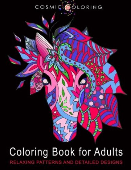 Coloring Book for Adults: Relaxing Patterns and Detailed Designs