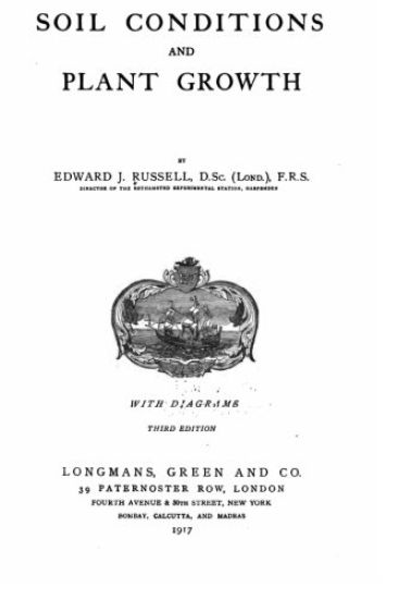 Soil Conditions and Plant Growth