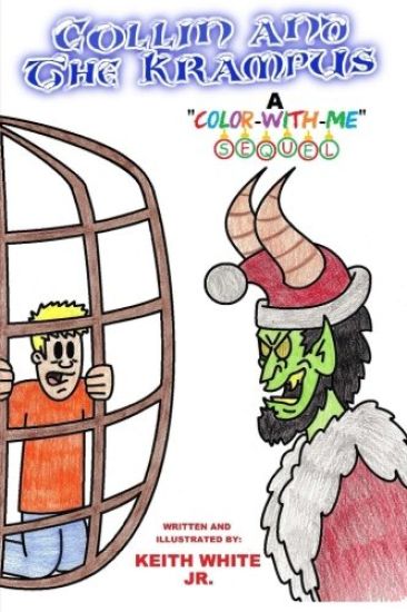 Collin and The Krampus: A Color-With-Me Adventure