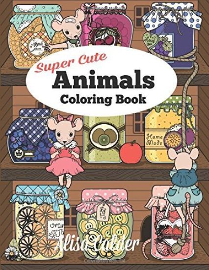 Super Cute Animals Coloring Book