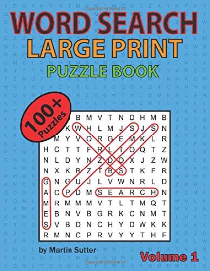 Word Search Large Print Puzzle Book - 100 plus puzzles