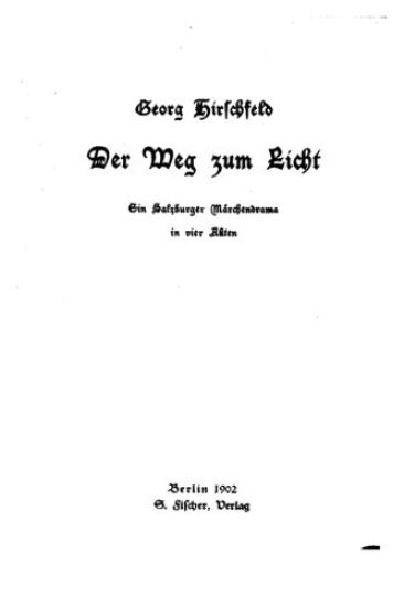 Der Weg zum Licht, Ein Salzburger Märchendrama