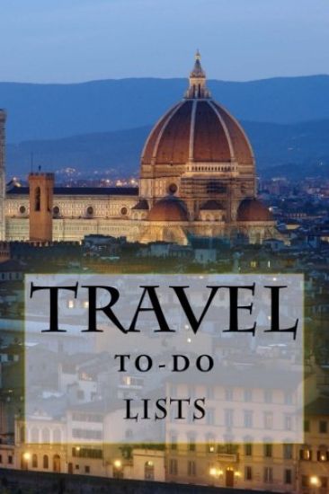 Travel To-Do Lists Book: Stay Organized
