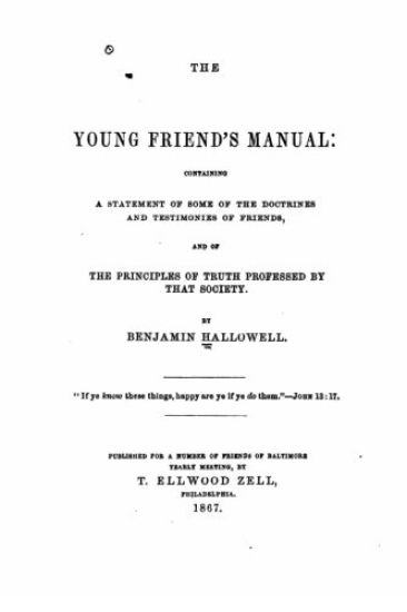 The Young Friends' Manual