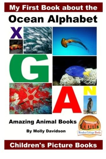 My First Book about the Ocean Alphabet - Amazing Animal Books - Children's Picture Books