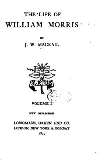 The Life of William Morris