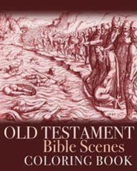 Old Testament Bible Scenes Coloring Book