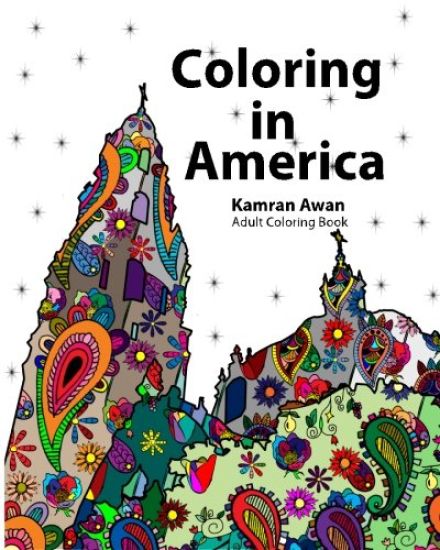 Coloring In America: Adult Coloring Book