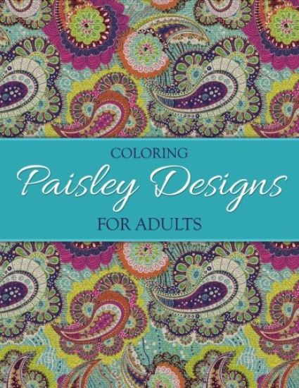 Coloring Paisley Designs for Adults