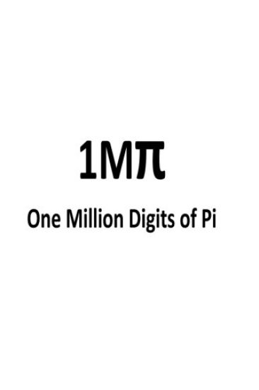 One Million Digits of Pi: Computation of 1000000 digits of Pi