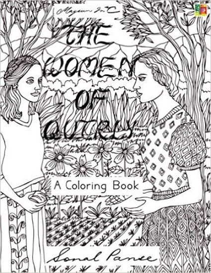 The Women Of Quirly: A Coloring Book