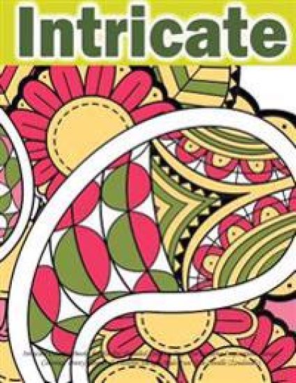 Intricate Coloring Books for Adults: Detailed Coloring Pages for Creative Inspiration: Mosaic Coloring: Pretty Flower & Patterns Designs Kids Fun: Zen