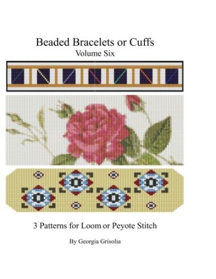 Beaded Bracelets or Cuffs: Bead Patterns by GGsDesigns