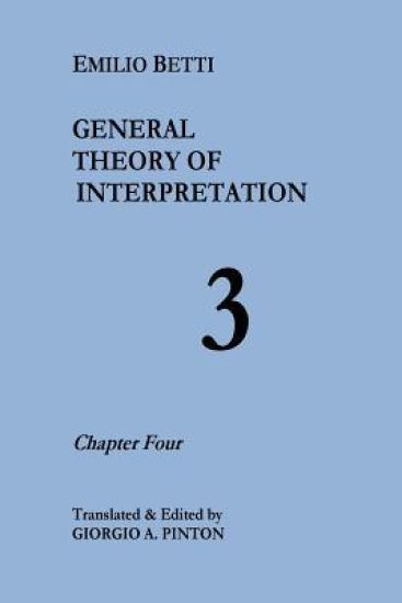 General Theory of Interpretation: Chapter Four