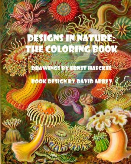 Designs in Nature: the coloring book