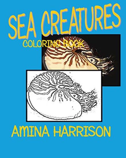 Sea Creatures: Coloring Book
