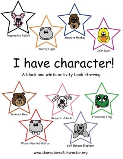 I Have Character! Activity Book Starring the Characters of Character.