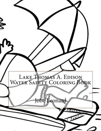 Lake Thomas A. Edison Water Safety Coloring Book