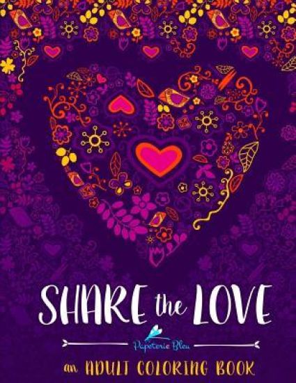 Share the Love: 30 Valentine's Day Coloring Cards