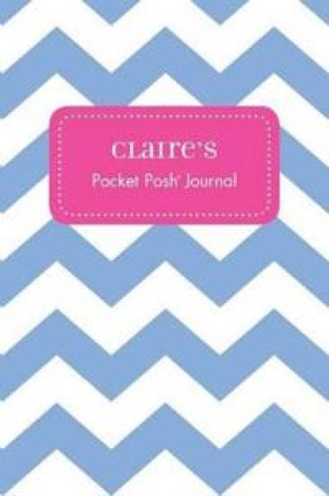 Claire's Pocket Posh Journal, Chevron
